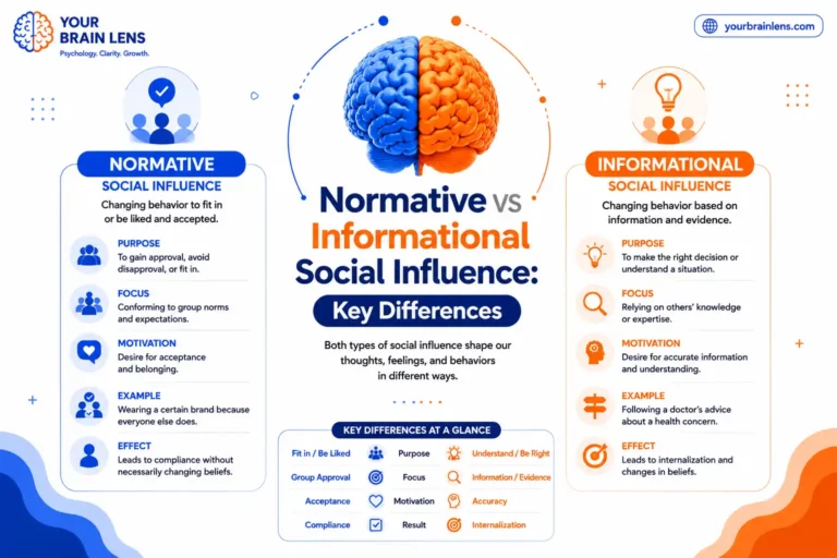 Normative vs Informational Social Influence: Key Differences