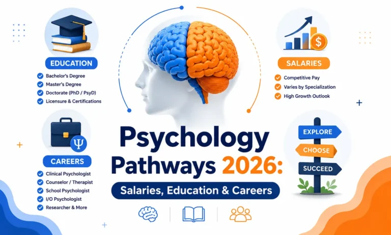 Psychology Career Pathways 2026: Salary & Steps