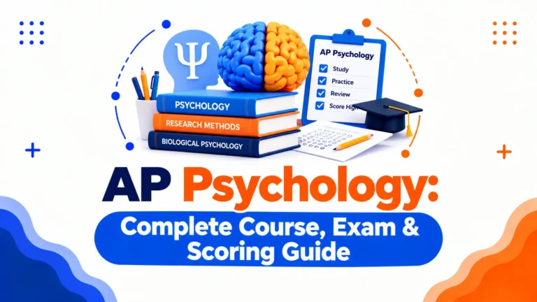 AP Psychology: Complete Course, Exam & Scoring Guide