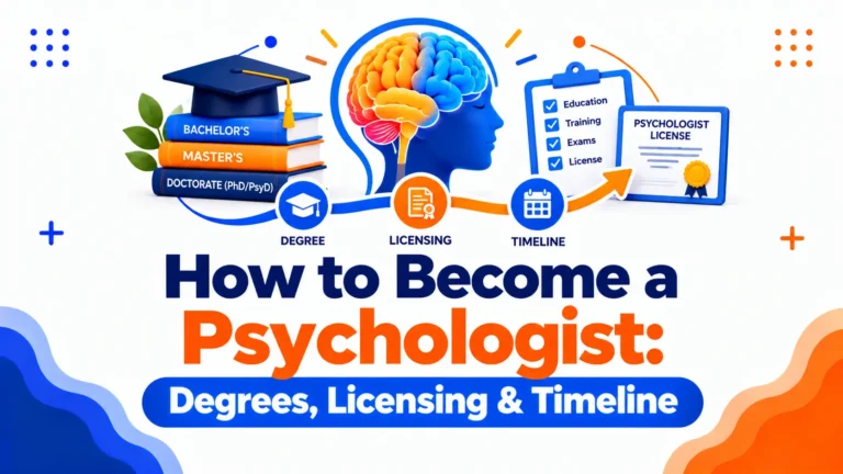 How to Become a Psychologist: Degrees, Licensing & Timeline