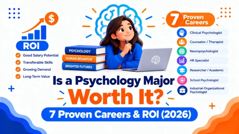 Is a Psychology Major Worth It? 7 Proven Careers & ROI (2026)